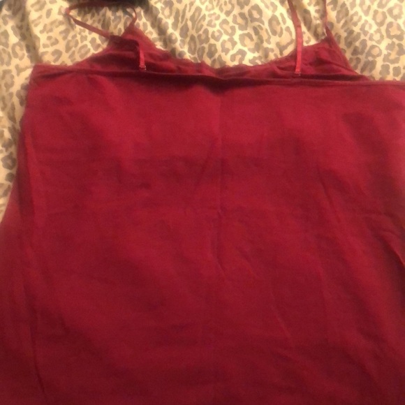 Mossimo Supply Co size XXL Maroon/ cranberry camisole - Picture 7 of 10
